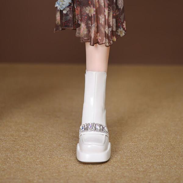 Elegant Handcrafted Leather Women’s Shoes: Luxurious Quality and Artisanal Craftsmanship(Eyunshangx2月-87)