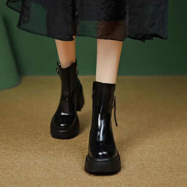 Exquisite Handcrafted Leather Women’s Shoes: Luxury Meets Elegance(EyunshangxC2956)