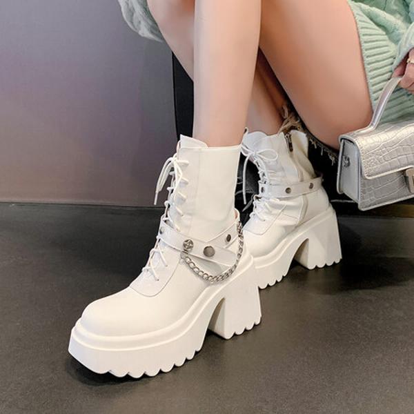 Luxury Handmade Leather Women's Shoes for Elegant Style(EyunshangxC2988-1)