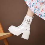 Exquisite Handmade Leather Women's Shoes: Luxury Craftsmanship & Design(EyunshangxC2989-1)