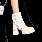 Exquisite Handcrafted Leather Women's Shoes: Luxury, Elegance, Premium Quality(EyunshangxZM2446)