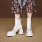 Exquisite Handmade Leather Women's Shoes: Luxury Craftsmanship & Elegance(EyunshangxC2986-2)