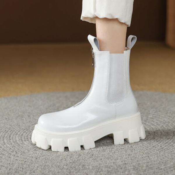 Handcrafted Luxurious Leather Women's Shoes: Superior Craftsmanship & Elegance(EyunshangxYSM9057-3)