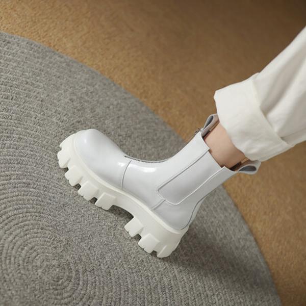 Handcrafted Luxurious Leather Women's Shoes: Superior Craftsmanship & Elegance(EyunshangxYSM9057-3)