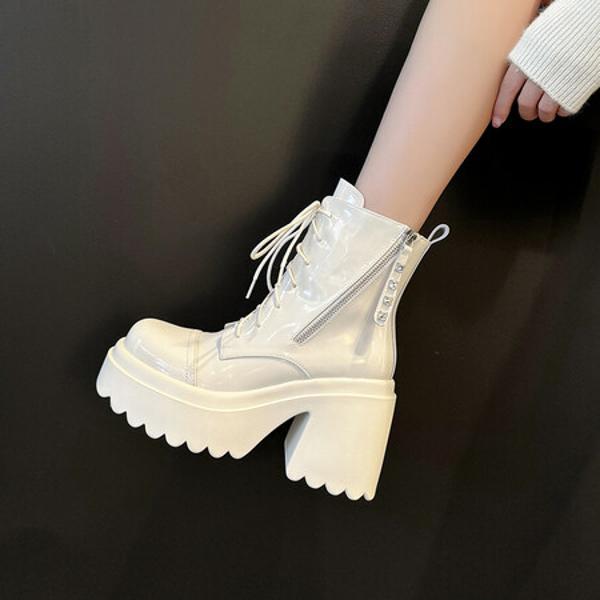 Handcrafted Leather Women's Shoes: Luxurious Elegance & Quality(EyunshangxZM2444-1)