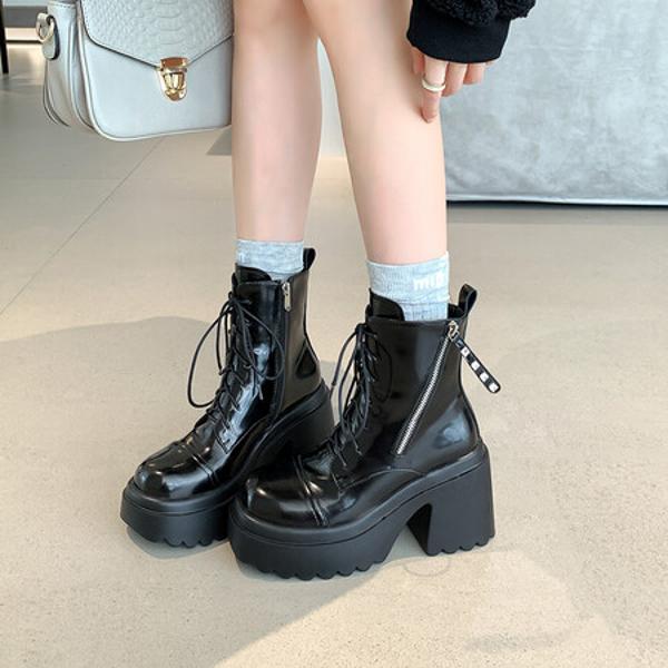 Handcrafted Leather Women's Shoes: Luxurious Elegance & Quality(EyunshangxZM2444-1)