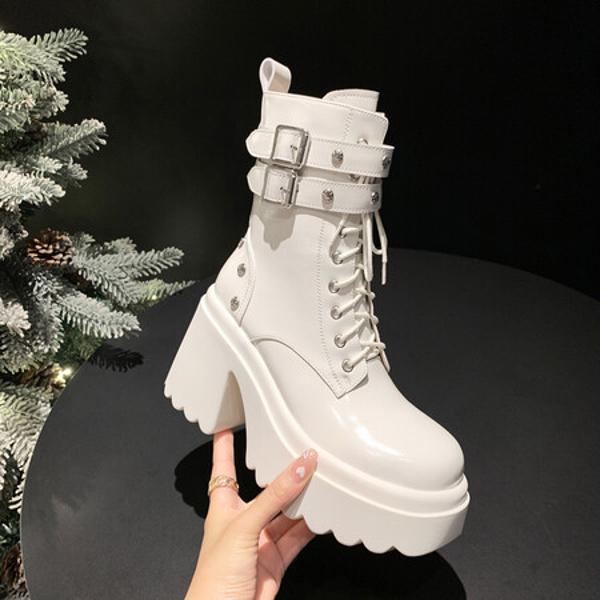 Handcrafted Luxurious Genuine Leather Women's Shoes(EyunshangxC2989-2)