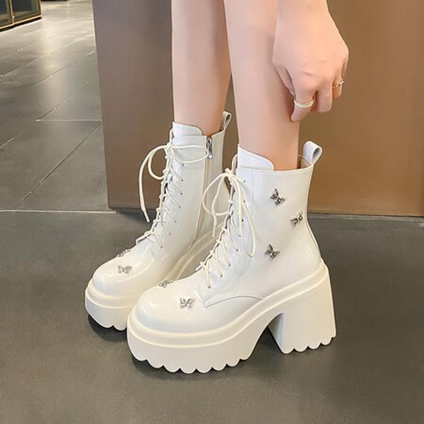 Handcrafted Luxurious Leather Women's Shoes(EyunshangxC2958)