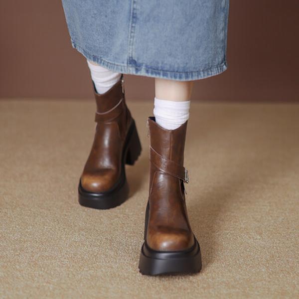 Luxurious Handcrafted Leather Women's Shoes: Artisanal Quality and Elegant Design(EyunshangxZM2452)