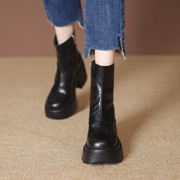 Crafted Elegance: Luxurious Handmade Leather Women’s Shoes(EyunshangxZM2450)