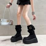 Elegant Handcrafted Leather Women's Shoes of Luxurious Quality(Eyunshangx7257)