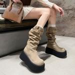 Elegant Handcrafted Leather Women's Shoes of Luxurious Quality(Eyunshangx7257)