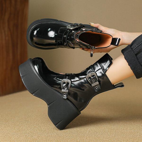 Handcrafted Genuine Leather Women's Shoes: Luxury, Elegance, Quality Craftsmanship(Eyunshangx68131)