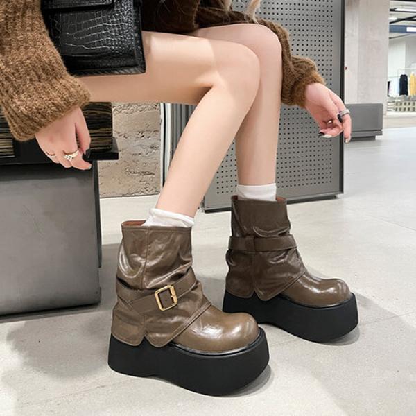 Luxurious Handcrafted Leather Women's Shoes - Exquisite Craftsmanship(Eyunshangx7259)