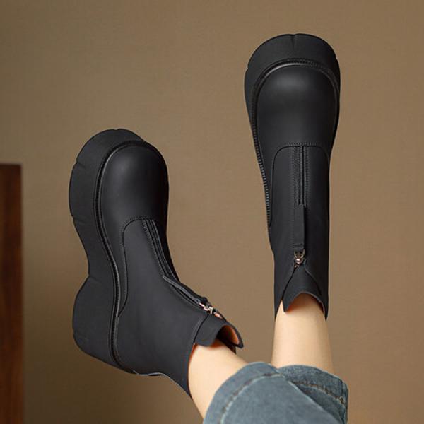 Handcrafted Luxury Leather Women's Shoes: Crafted with Elegance(Eyunshangx33634)