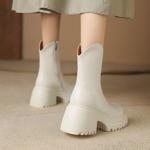 Handcrafted Luxury Leather Women's Shoes: Elegance in Every Stitch(Eyunshangx77015)