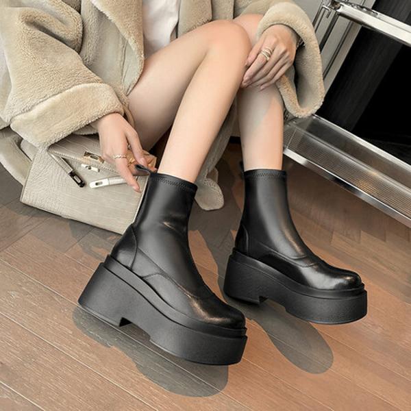 Elegant Handcrafted Genuine Leather Women's Shoes of Luxury Quality(Eyunshangx35010)