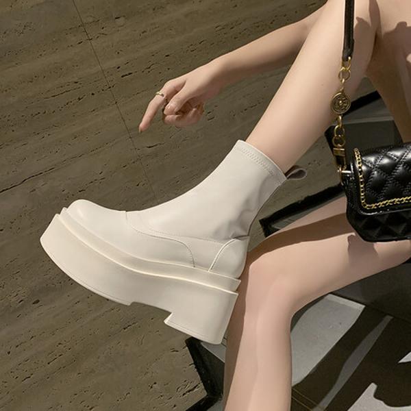 Elegant Handcrafted Genuine Leather Women's Shoes of Luxury Quality(Eyunshangx35010)