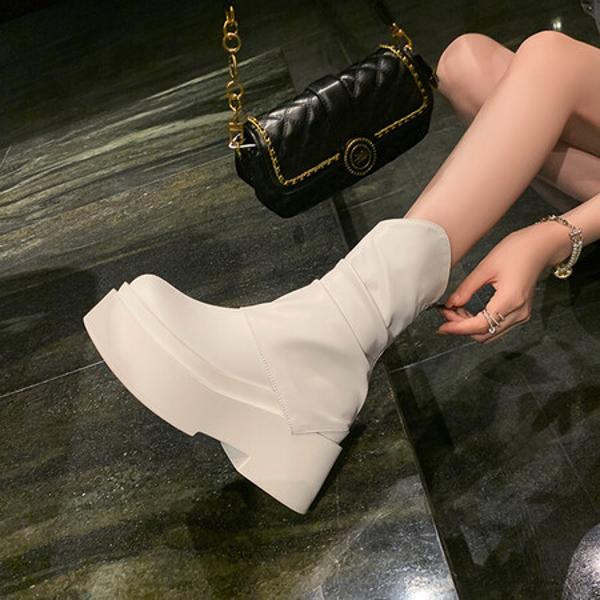 Exquisite Handcrafted Leather Women’s Shoes: Luxury Meets Elegance(EyunshangxXH3506)