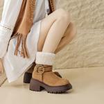 Handcrafted Luxury Leather Shoes for Elegant Women(EyunshangxB-2331-1)