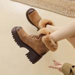 Handcrafted Leather Women's Shoes - Luxury, Elegance, Exquisite Craftsmanship(EyunshangxB2327-1)