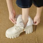 Elegant Handcrafted Genuine Leather Women's Shoes with Luxurious Quality Craftsmanship(EyunshangxZM1602-1)