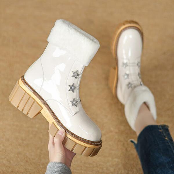 Luxurious Handcrafted Leather Women's Shoes: Elegance in Every Stitch(EyunshangxC2505ZM-1)