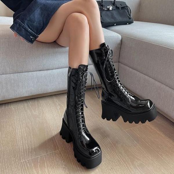 Elegant Handcrafted Genuine Leather Women's Shoes - Luxury Craftsmanship(EyunshangxA2294)