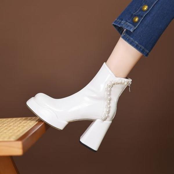 Elegant Handcrafted Premium Leather Women's Shoes(Eyunshangx1月-92)