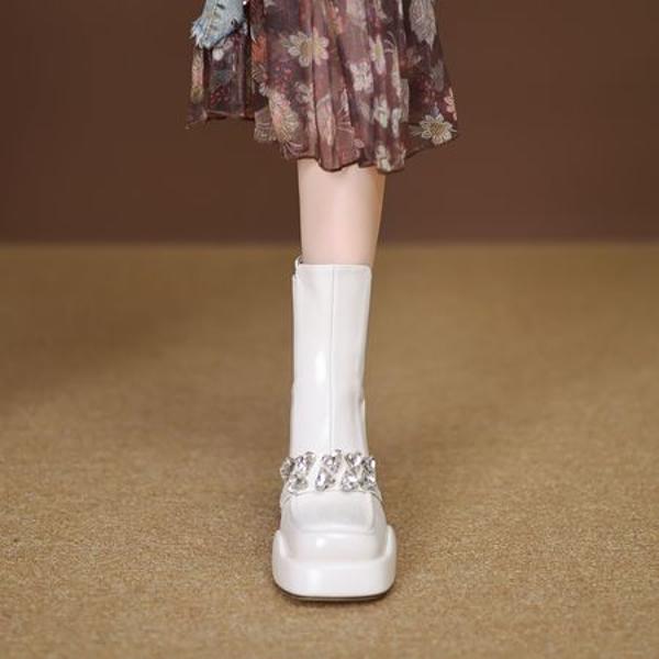 Luxurious Handmade Leather Women’s Shoes of Superior Craftsmanship(EyunshangxC2986-1)