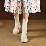 Elegantly Crafted Genuine Leather Women’s Luxury Shoes(EyunshangxF2040-1)