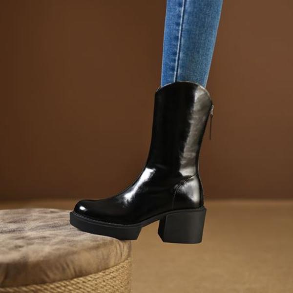 Elegantly Crafted Genuine Leather Women’s Luxury Shoes(EyunshangxF2040-1)