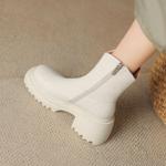 Handcrafted Luxury Leather Women's Shoes with Exquisite Craftsmanship(EyunshangxF77015)