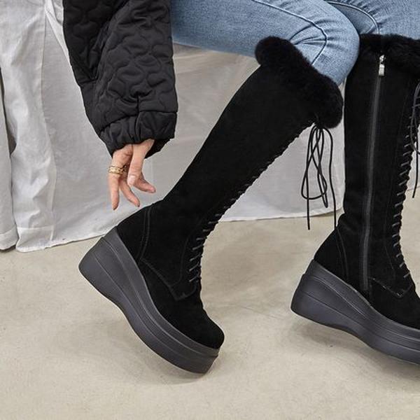 Handcrafted Leather Women's Shoes: Luxury and Elegance(Eyunshangx29629)