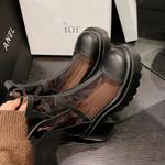 Luxurious Handcrafted Leather Women's Shoes with Elegance(Eyunshangx7703)