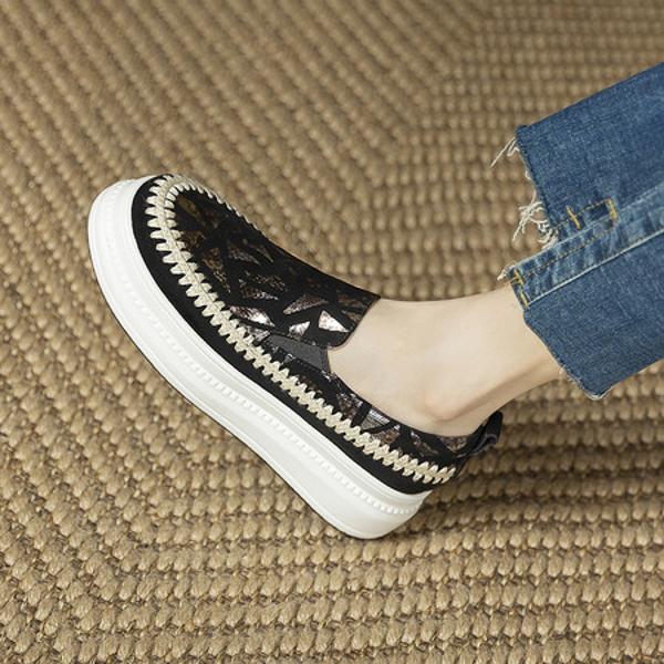 Elegantly Crafted Handmade Genuine Leather Women's Shoes for the Discerning Woman(Eyunshangx1023-1)