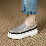 Elegant High-End Leather Handmade Women's Shoes Crafted with Precision(Eyunshangx1019-3)