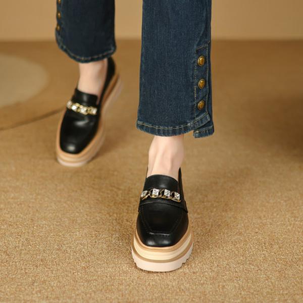 Luxurious Handmade Leather Shoes: Elegance in Every Stitch(Eyunshangx2707)