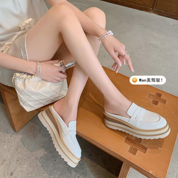 Luxurious Handmade Leather Women's Shoes - Elegant Craftsmanship(Eyunshangx8月-19)