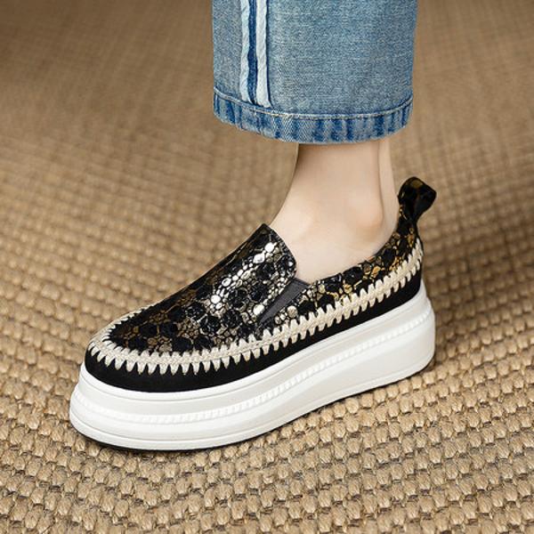 Elegant Handmade Leather Women’s Shoes: Exquisite Craftsmanship & Luxury.(Eyunshangx1022-11)