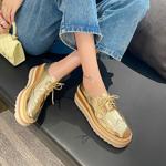 Elegant Handmade Leather Women's Shoes - Luxury Craftsmanship(Eyunshangx1788-2)