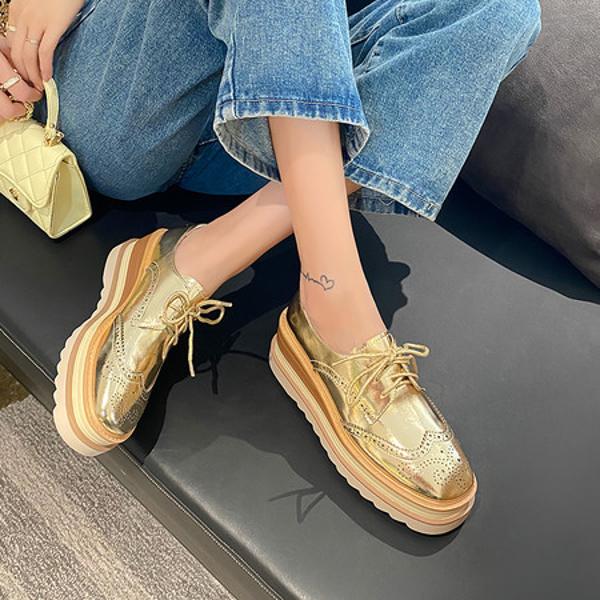 Elegant Handmade Leather Women's Shoes - Luxury Craftsmanship(Eyunshangx1788-2)