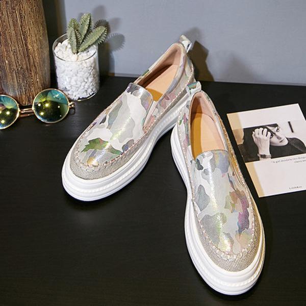 Handcrafted Genuine Leather Women's Shoes - Elegant, Luxury Quality Craftsmanship(EyunshangxZ805-2)