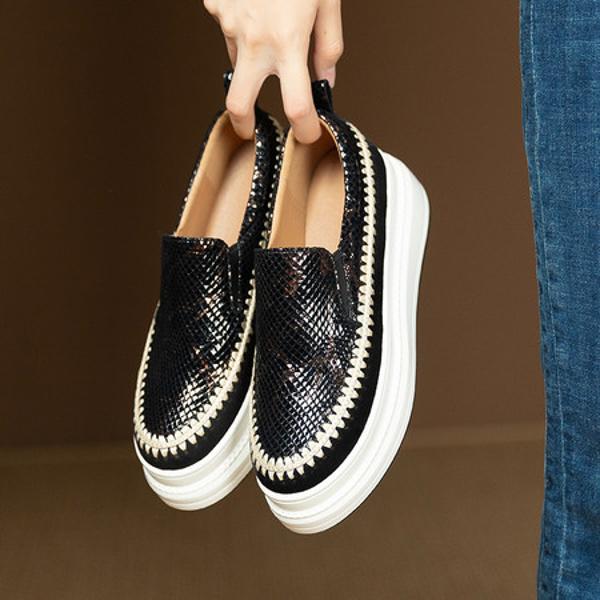 Elegant Handmade Leather Women's Shoes of Premium Quality(Eyunshangx1018-A)