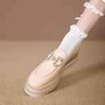 Handcrafted Luxury Leather Women's Shoes, Elegance Redefined(Eyunshangx2714)