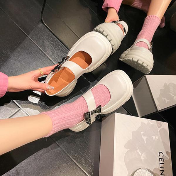 Exquisite Handcrafted Leather Shoes for Elegant Women(Eyunshangx11月-96)