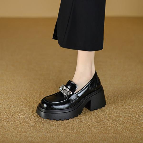 Luxurious Handcrafted Leather Women's Shoes: Elegance in Every Stitch(Eyunshangx11月-75)