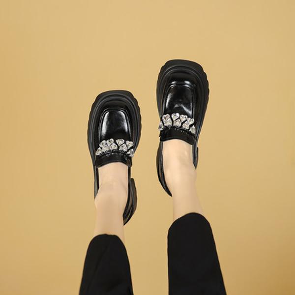 Exquisite Handmade Genuine Leather Women's Shoes: Luxury & Elegance(EyunshangxA2875-11)