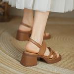 Handcrafted Luxury Leather Women’s Shoes: Elegant Artistry and Superior Quality(Eyunshangx3581)