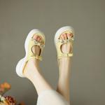 Exquisite Handcrafted Leather Women's Shoes: Luxury, Elegance, Superior Craftsmanship(Eyunshangx8905)